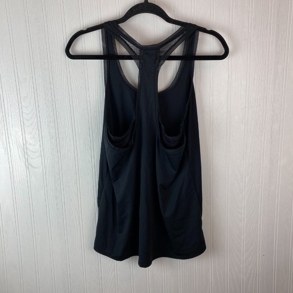 Fabletics Tank‎ Racer Back Black Size Medium - Picture 2 of 3